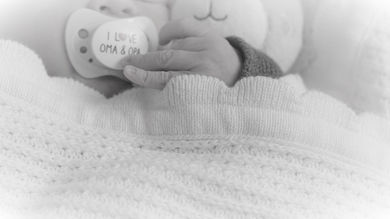 Baby Schlaf Schnuller Babydecke