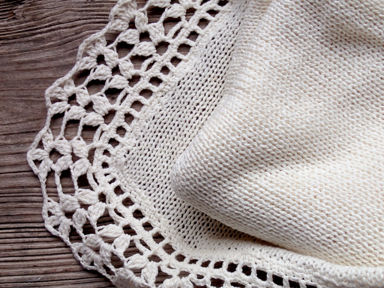 Stricken Babydecke
