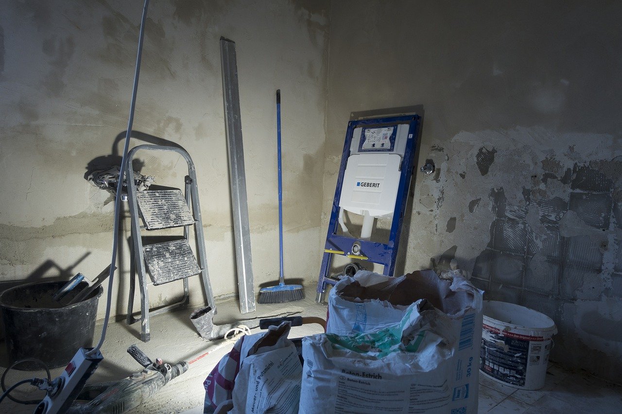 Haus Sanieren Renovieren Wand Leiter Beton Ytong Steine