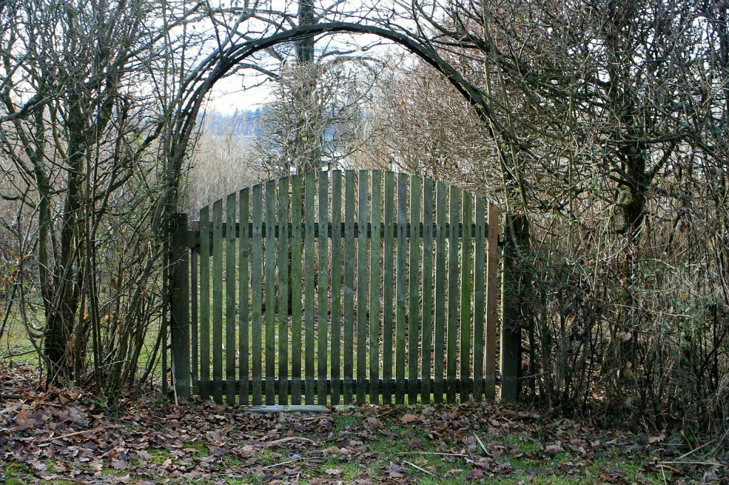 Garten Gartenzaun Tür Gartentor Sichtschutz