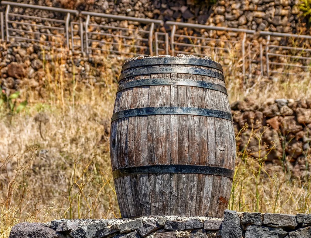 Holzfass Wein