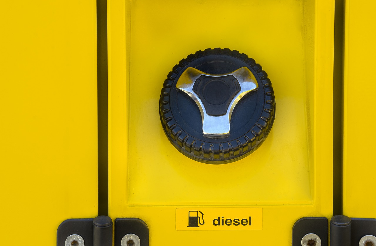 Dieseltank gelb Deckel
