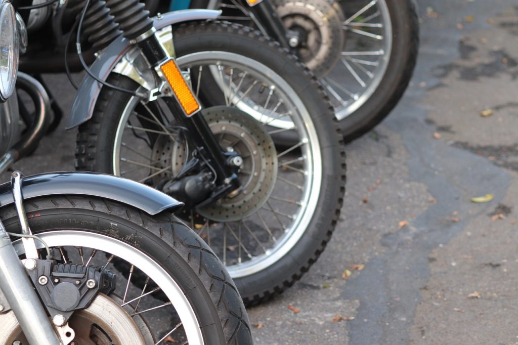 Motorräder Vorderreifen