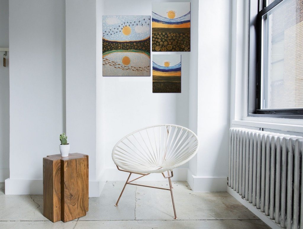 Wohnung Heizkörper stylisch