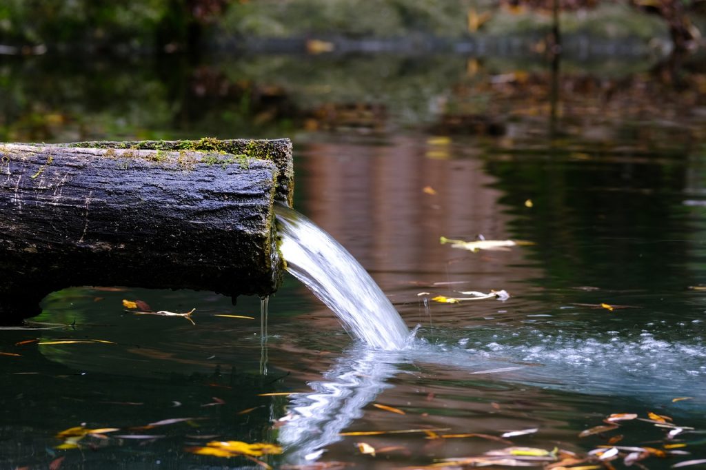 Entwässerung Wasser Brunnen
