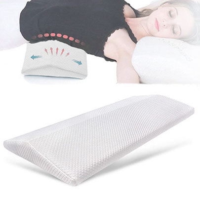 Lendenkissen für das Liegen im Bett
