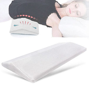 Lendenkissen für das Liegen im Bett