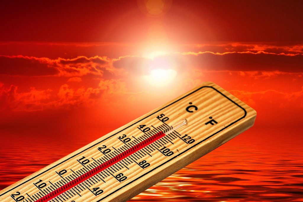 Thermometer Sommer Heiß Hitze