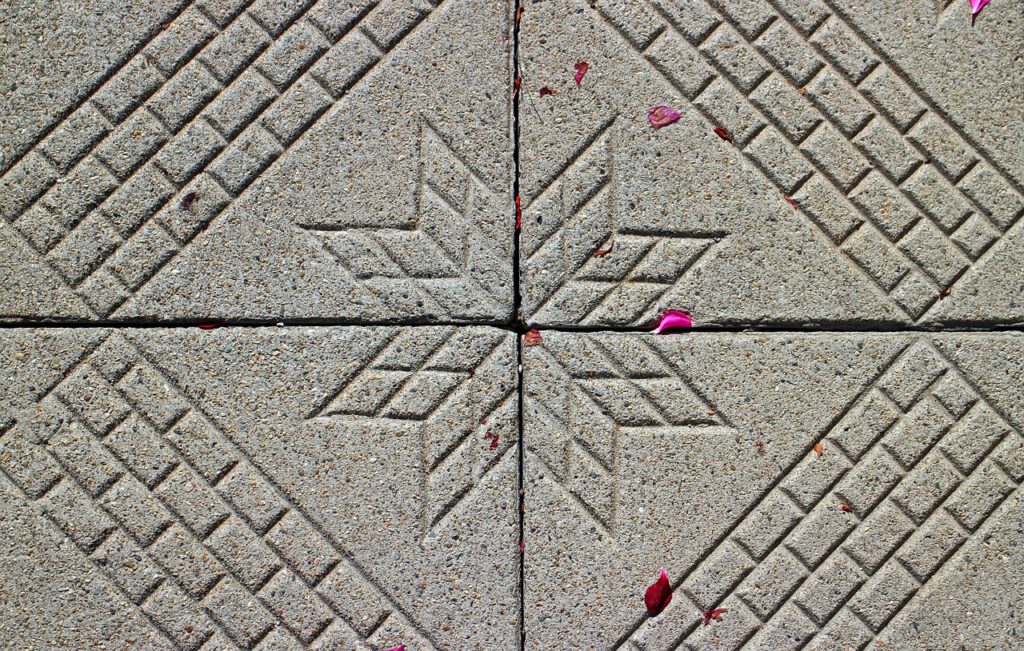 Steinboden Steine Muster