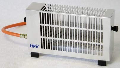 Zeltheizung mit Zündsicherung mit 1,7 kW Leistung von HPV