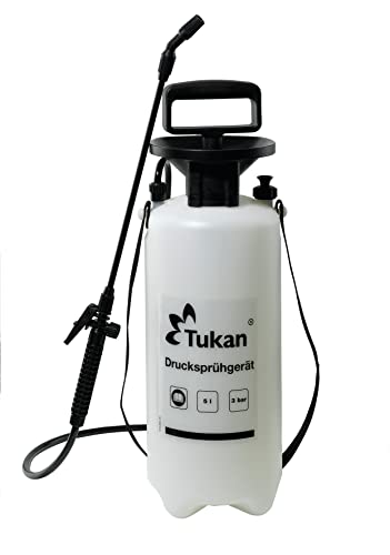 Drucksprühgerät mit Düse die verstellbar ist und 5 l Volumen von Tukan