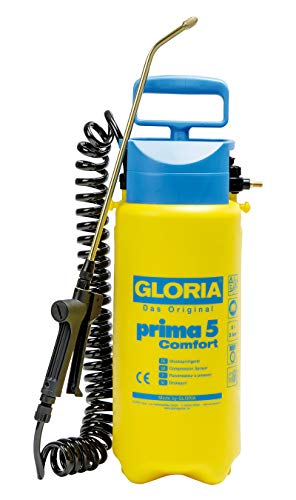 Giftspritze Prima 5 Comfort mit 5 l Inhalt und 2,5m langen Spiralschlauch von Gloria