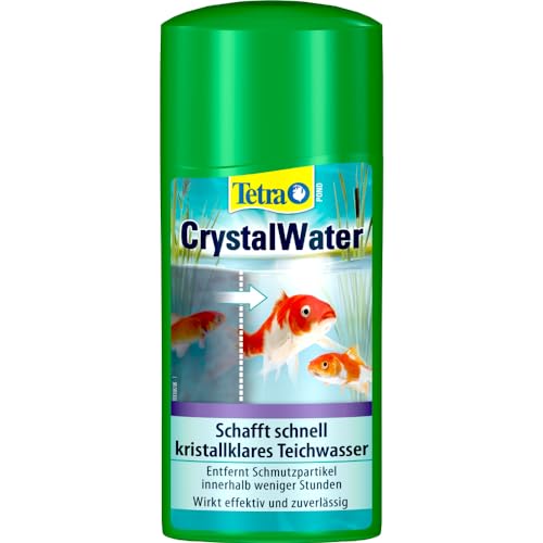 CrystalWater von Tetra Pond in 0,5 Liter Flasche für Säuberung des Teichwassers