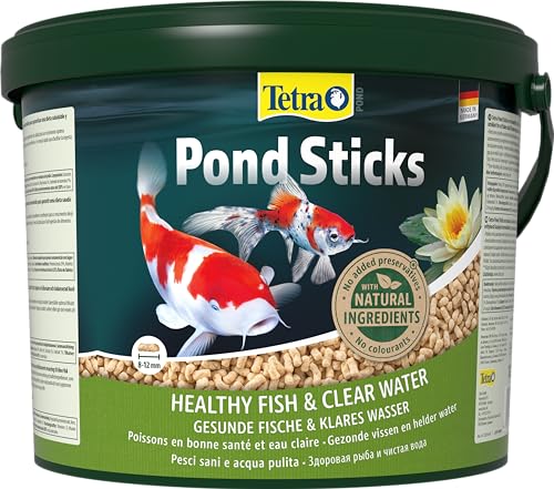 „Pond Sticks“ Fischfutter von Tetra für kleine Gartenteichfische