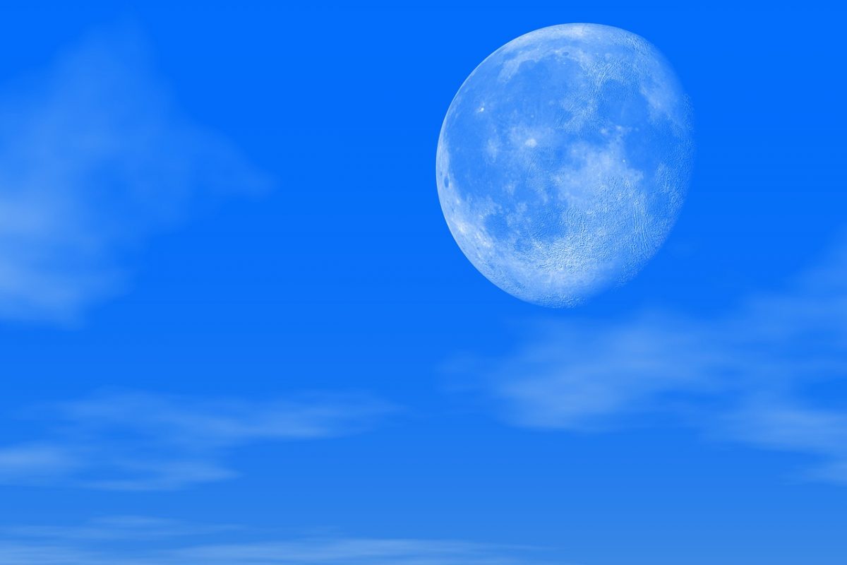 Mond Mondkalender Himmel Wolken